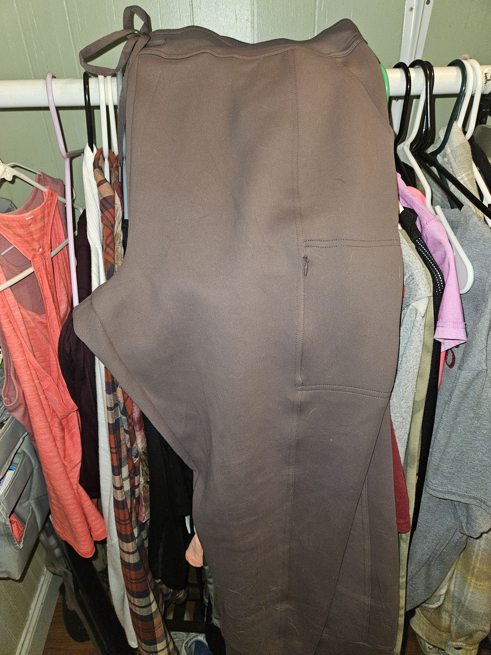 32 Degrees Brown Track Jogger Pants
